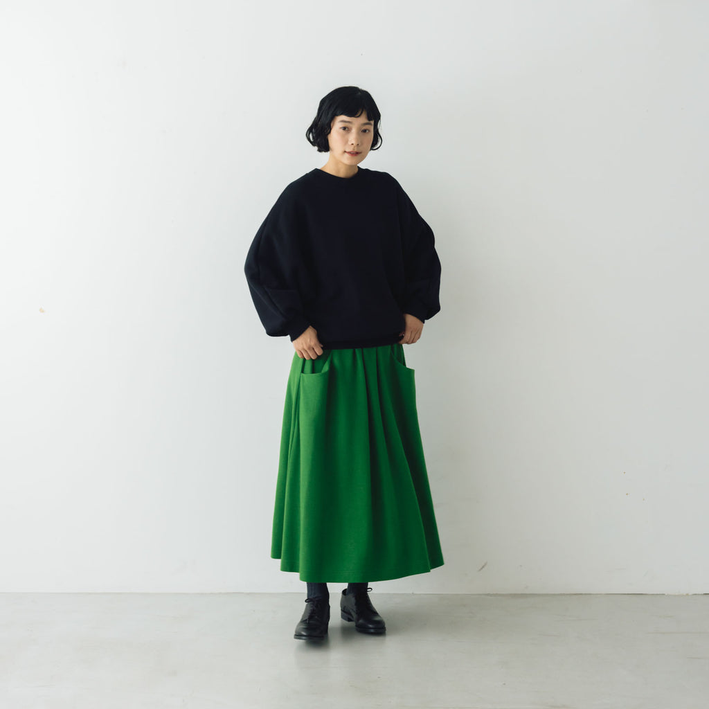 atelier naruse コットンフリースバルーンカットソー