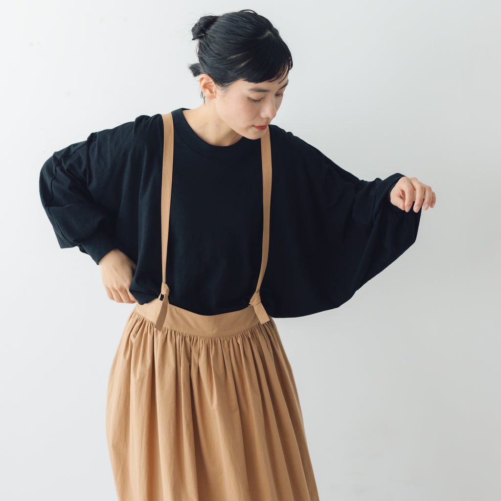 atelier naruse コットンスラブバルーンカットソー