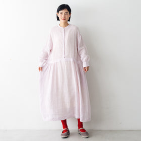 atelier naruse リネンシャツワンピース