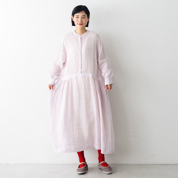 atelier naruse リネンシャツワンピース