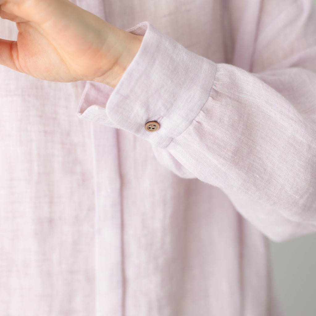 atelier naruse リネンシャツワンピース