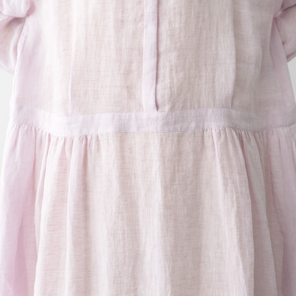 atelier naruse リネンシャツワンピース