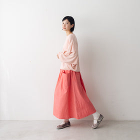 atelier naruse ダウンプルーフコットンカットインポケットスカート