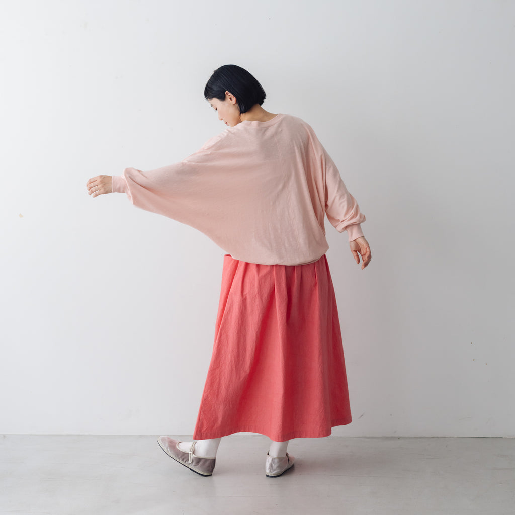 atelier naruse ダウンプルーフコットンカットインポケットスカート