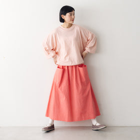 atelier naruse ダウンプルーフコットンカットインポケットスカート