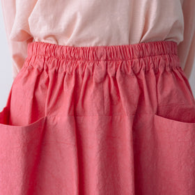 atelier naruse ダウンプルーフコットンカットインポケットスカート