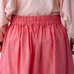 atelier naruse ダウンプルーフコットンカットインポケットスカート