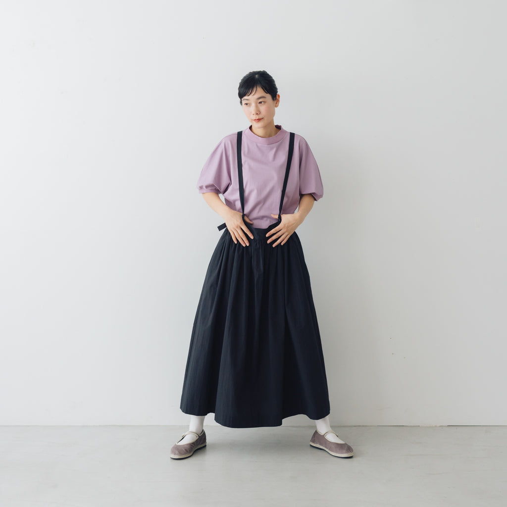 atelier naruse コットンサスペンダースカート