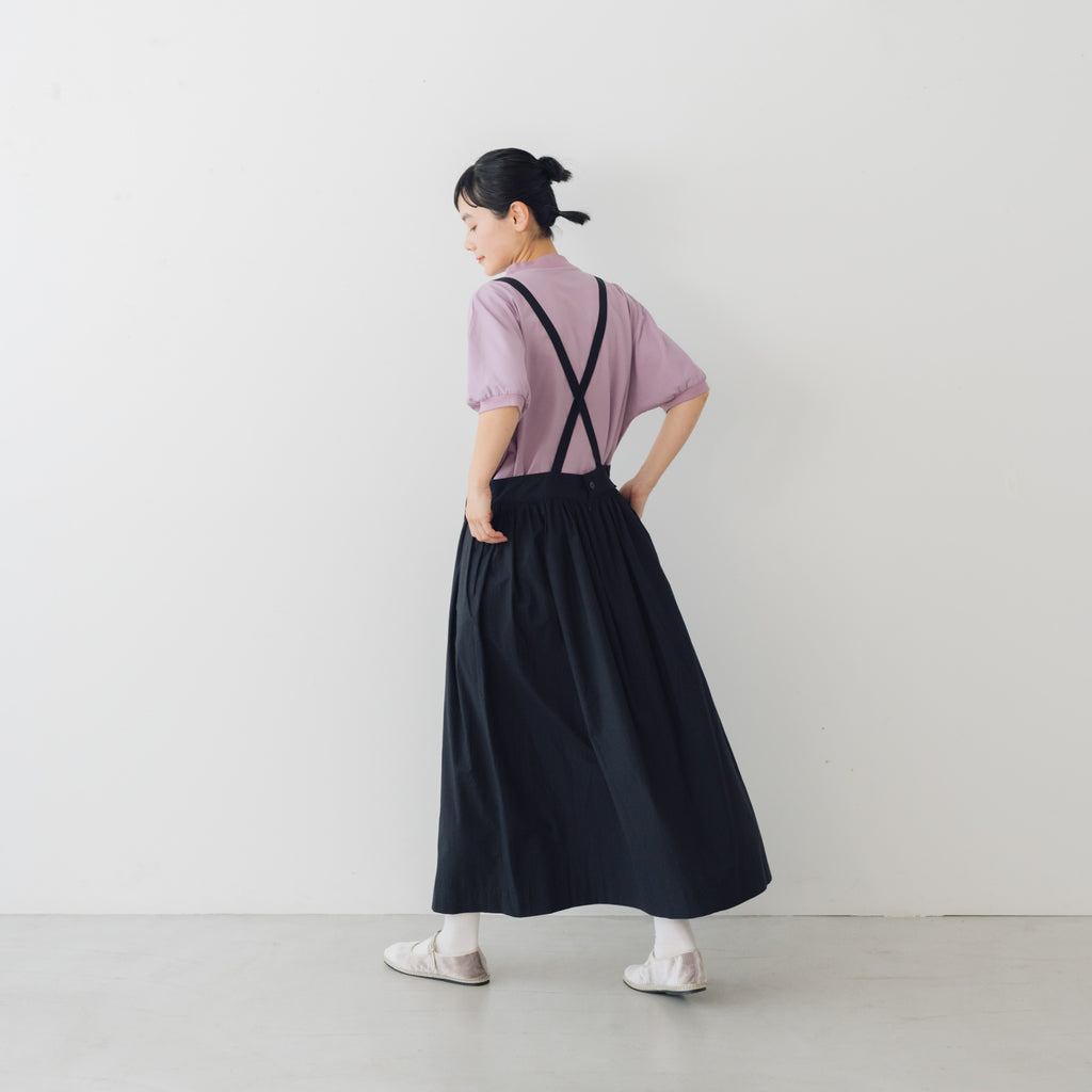 atelier naruse コットンサスペンダースカート
