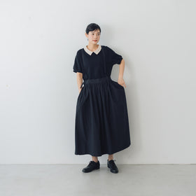 atelier naruse コットンサスペンダースカート