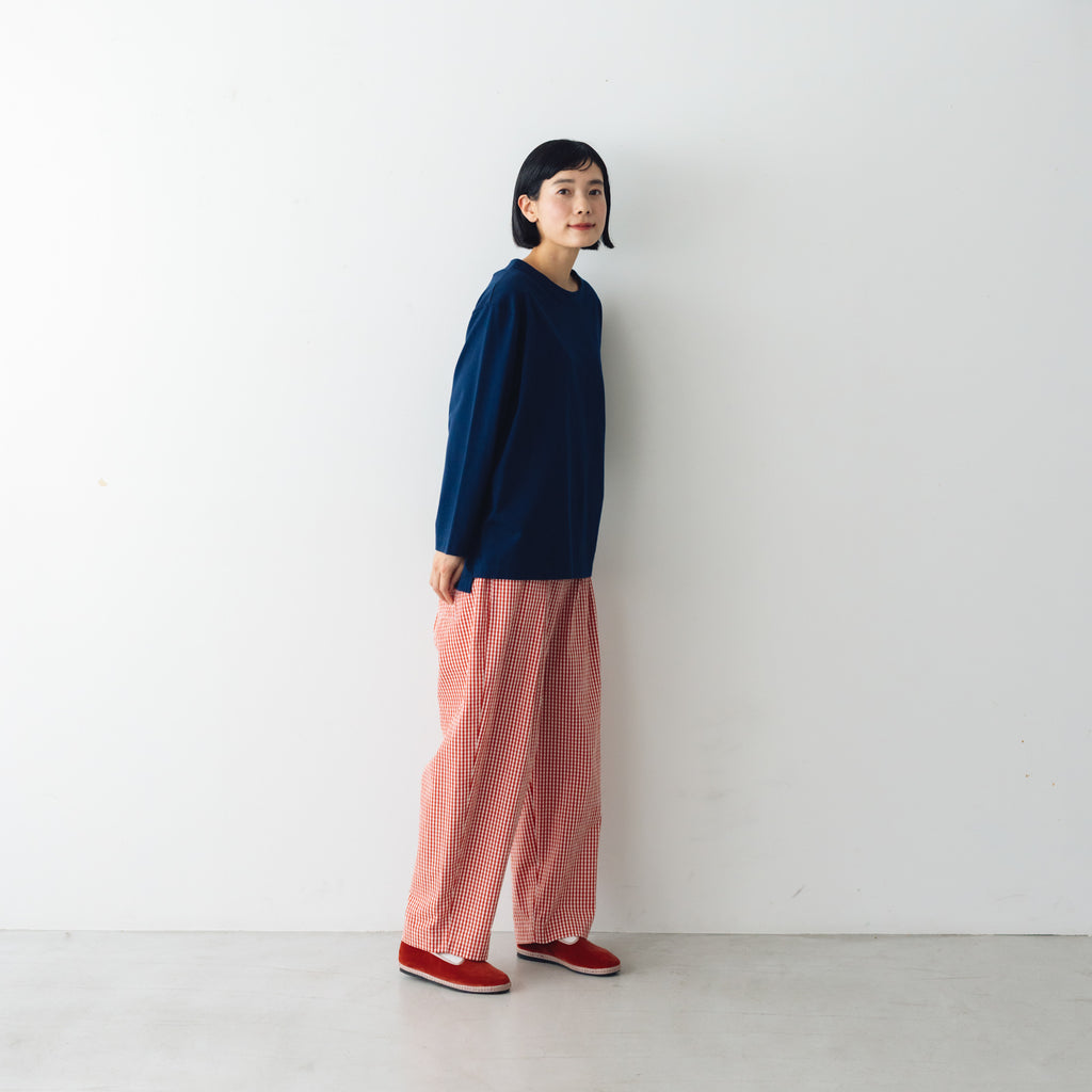 atelier naruse コットンカットソー ~+homme~（長袖）