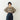 atelier naruse コットンウールボーダーニット