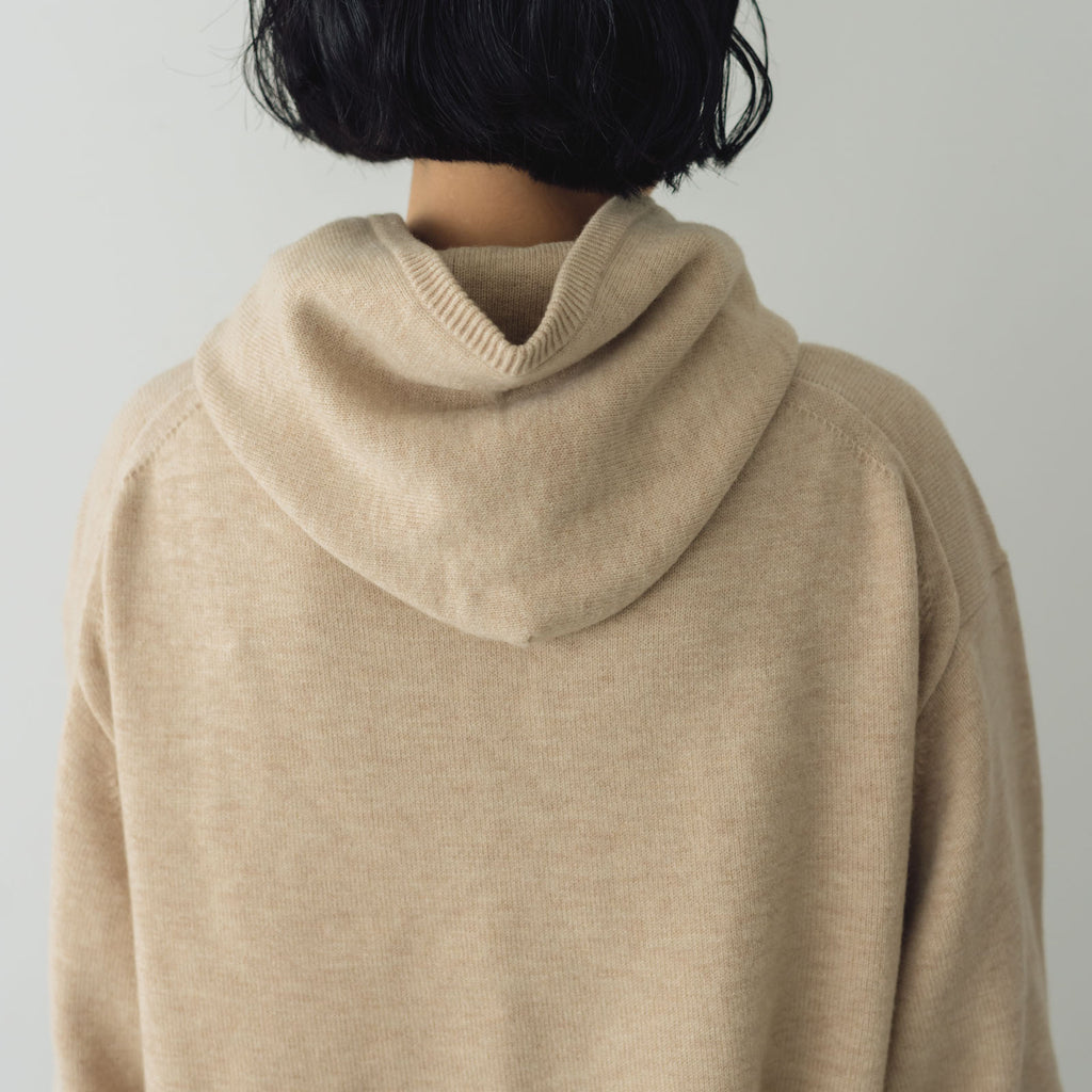 atelier naruse ウールニットパーカー