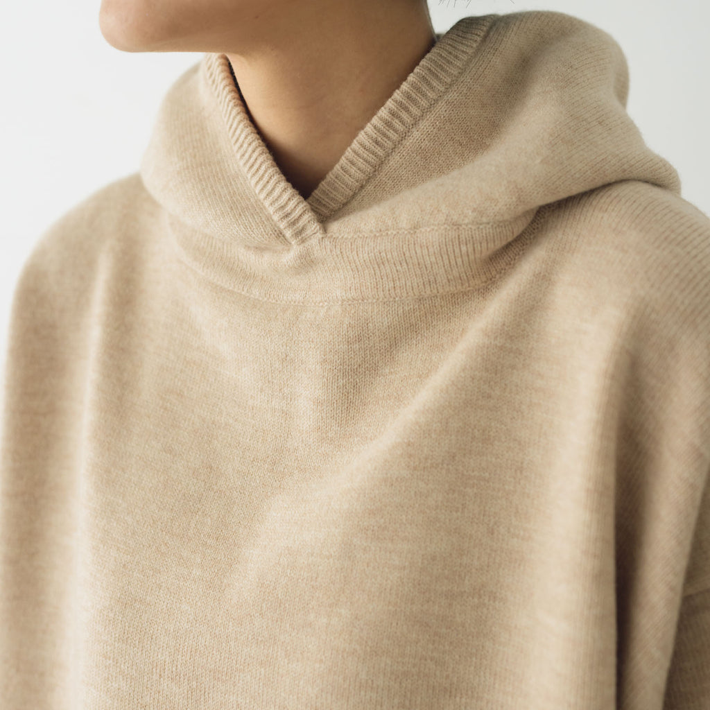 atelier naruse ウールニットパーカー