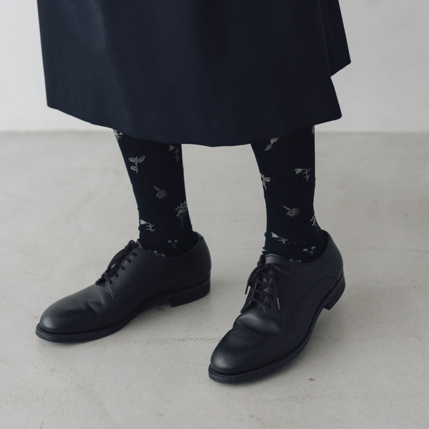 atelier naruse FORMAL コットン botanical タイツ