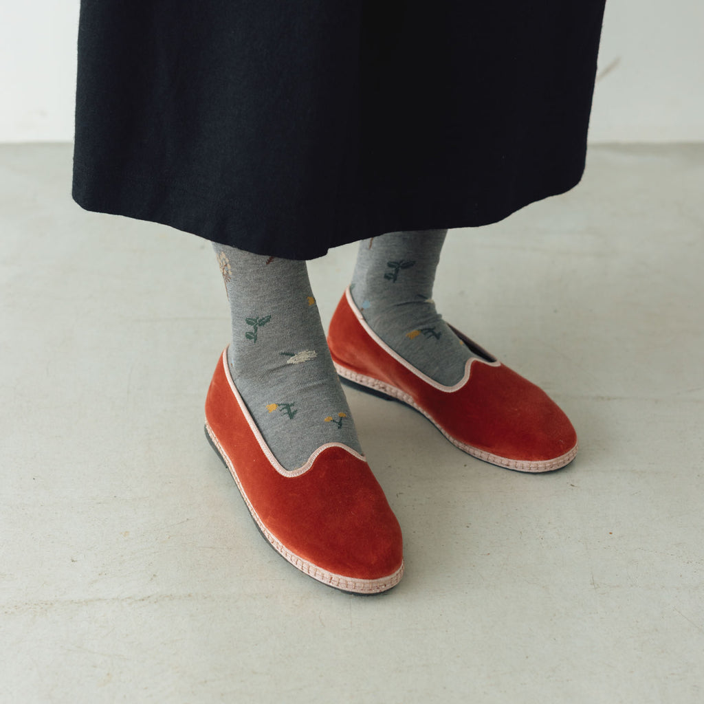 atelier naruse FORMAL コットン botanical タイツ