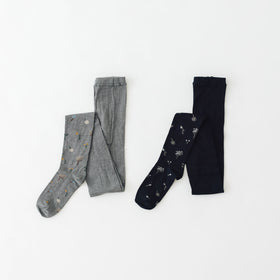 atelier naruse FORMAL コットン botanical タイツ