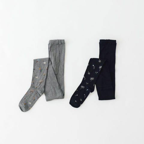 atelier naruse FORMAL コットン botanical タイツ