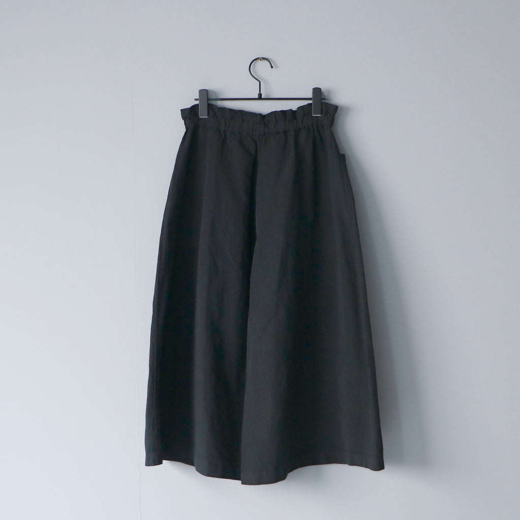 MAGALI ハイカウントコットンリネン コクーンパンツ