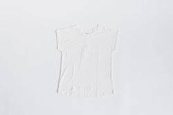 【SALE】 gicipi DIAMANTE コットン フレンチスリーブTシャツ