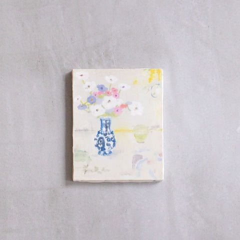 ［『Nature is me』 加藤大 油絵展］019 flower in vase