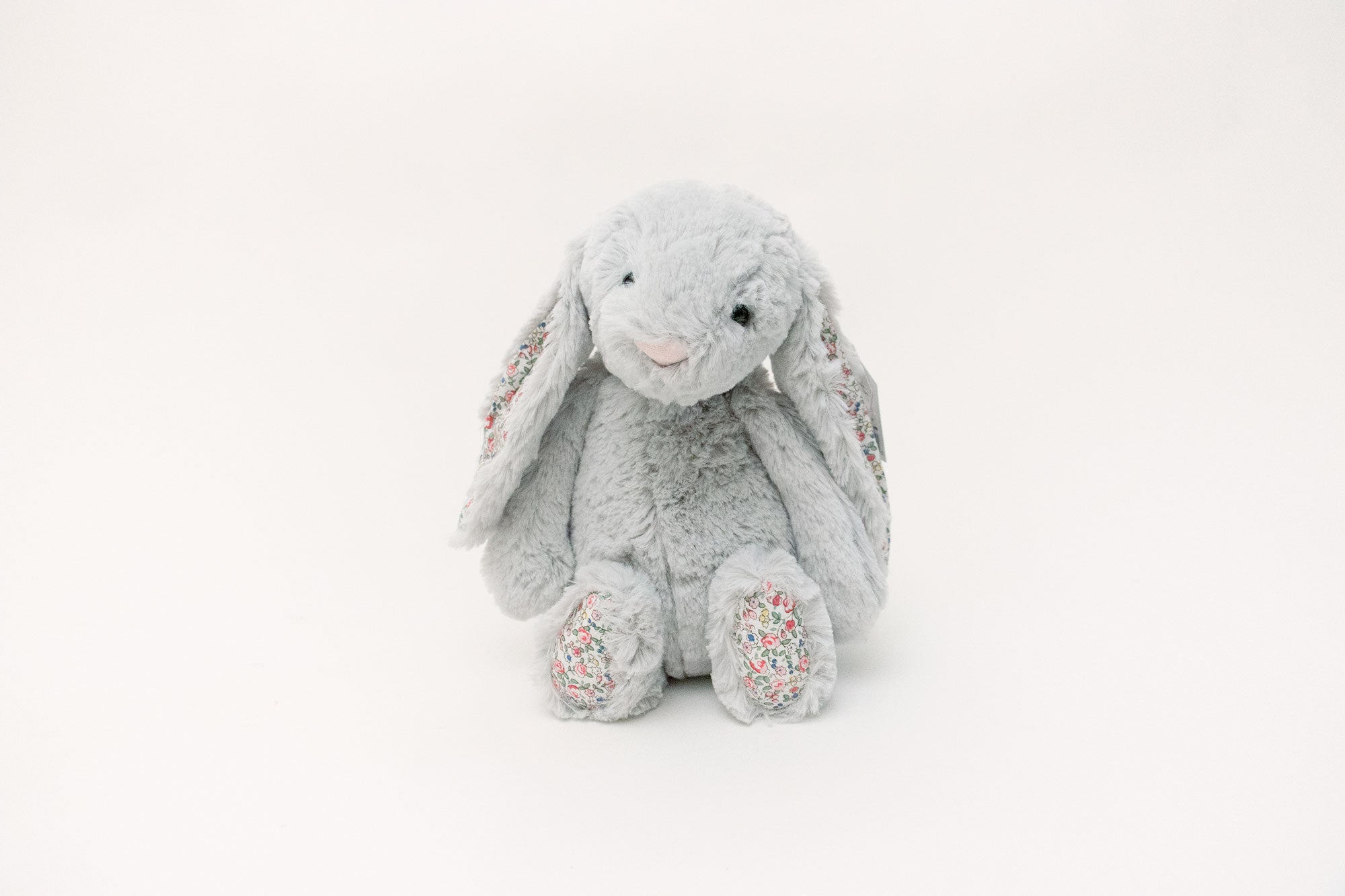 Jellycat Blossom Silver Bunny（M）｜くらすこと