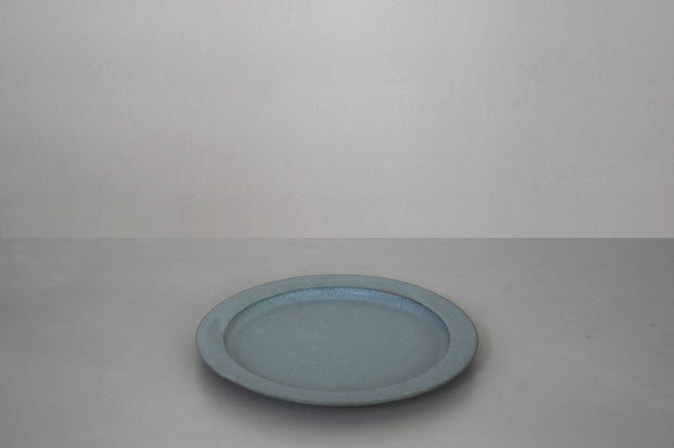 yumiko iihoshi porcelain  plate smoke blue