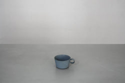 yumiko iihoshi porcelain unjour cup smoke blue