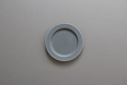 yumiko iihoshi porcelain unjour plate rainy gray