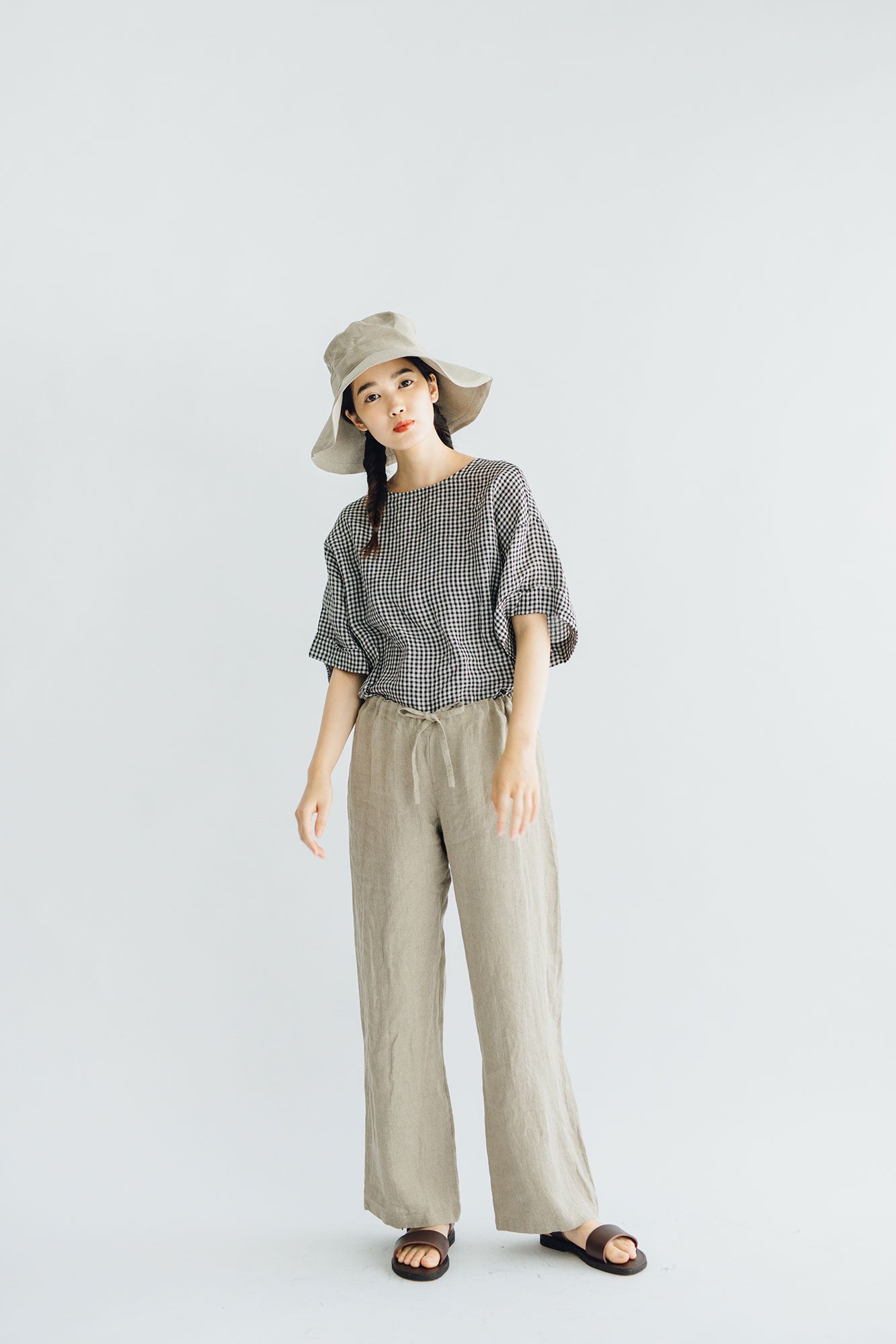 fog linen work ロージュ リネンハット｜くらすこと