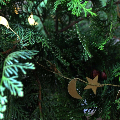 fog linen work ブラス ガーランド