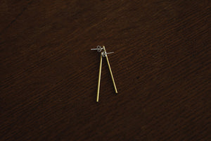 muimaur 棒ピアス brass ｜くらすこと オンラインストア
