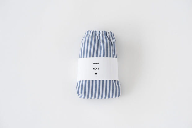 TESHIKI パンツ NAVY STRIPE No.1