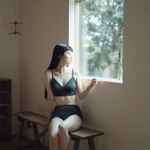 くらすこと オーガニックコットン 寄りそいブラ