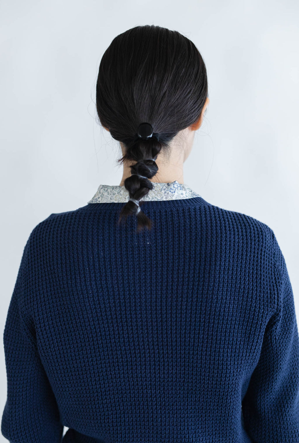 pot and tea ハンド刺繍綿カーディガン［一部期間限定販売］