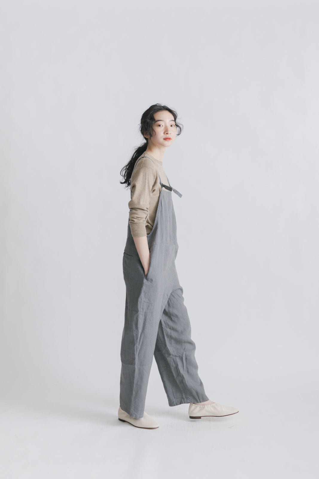 fog linen work リン サロペット｜くらすこと