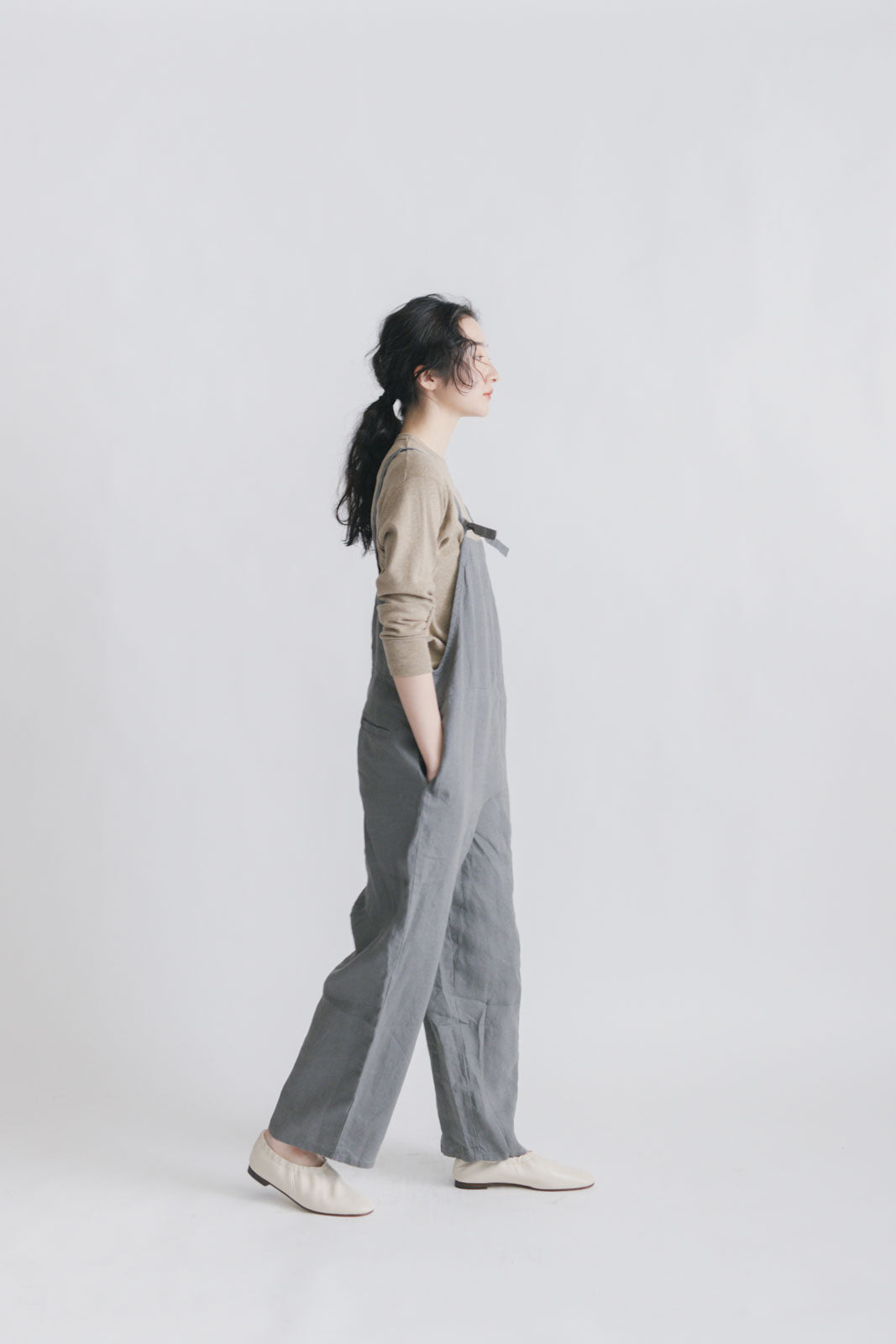 fog linen work リン サロペット｜くらすこと