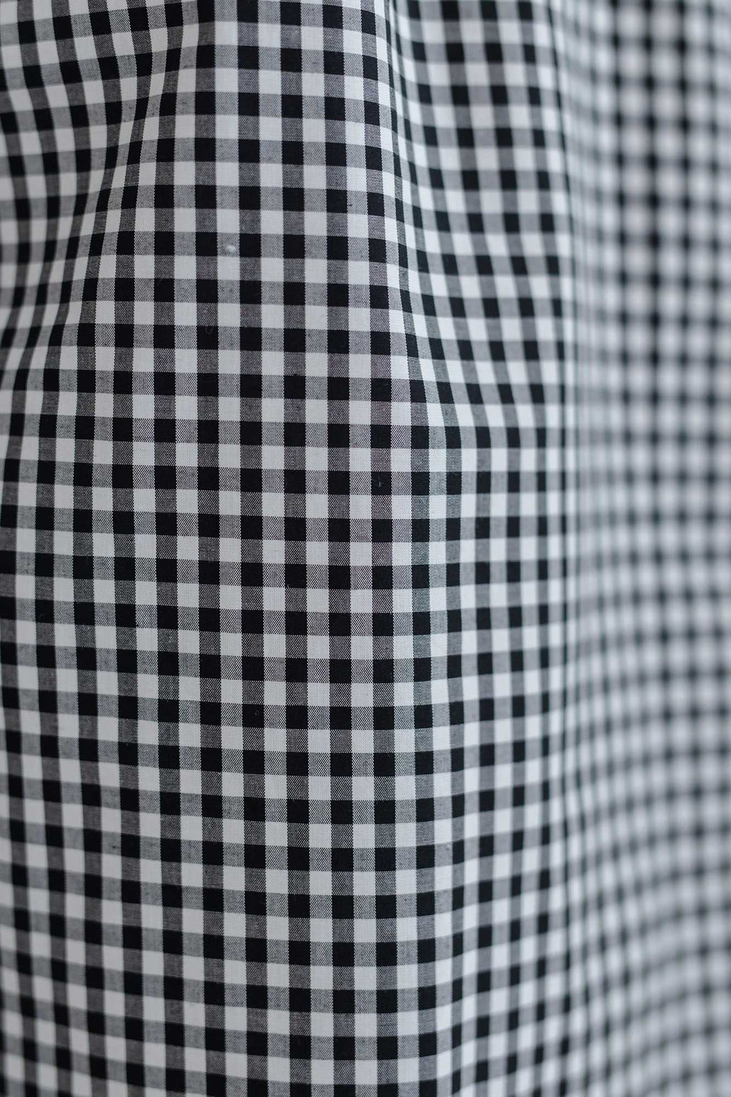pot and tea チェック柄シンプルワイドパンツ（M）