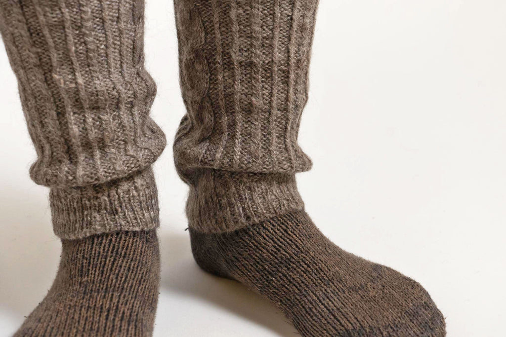 PUENTE Rueca 手紡ぎレッグウォーマー［期間限定販売］