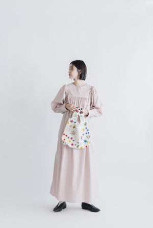 pot and tea 毛糸刺繍バッグ ｜くらすこと オンラインストア