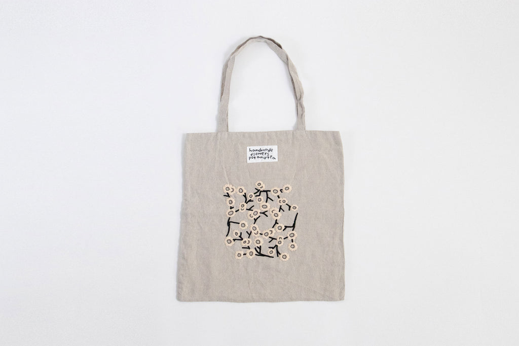 pot and tea 梅の花トートバッグ［期間限定販売］